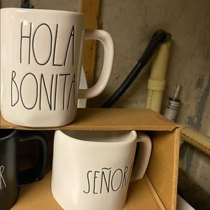 Rae Dunn hola Bonita and senora mugs